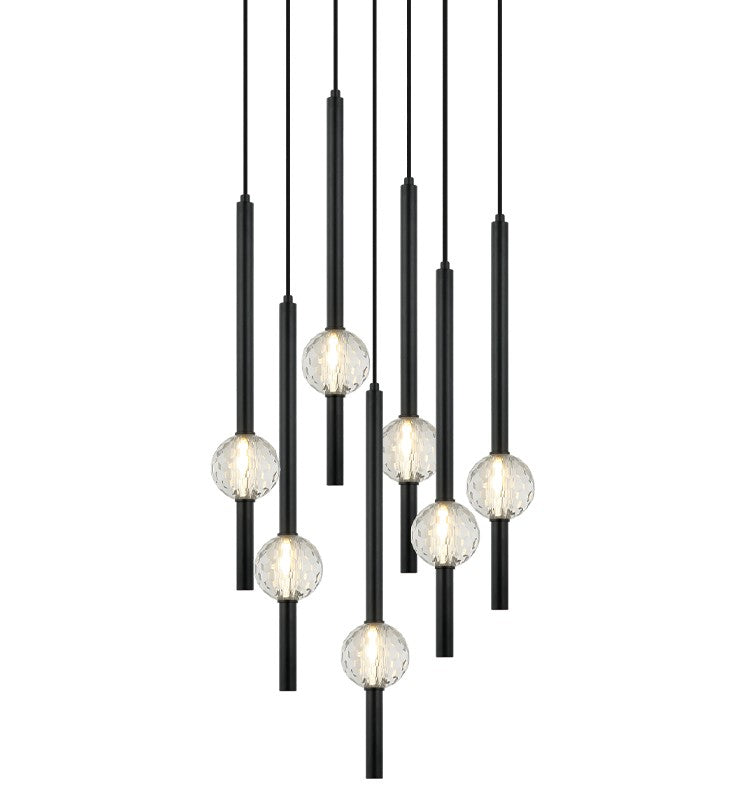 Suspension 7 lumières | WINDCHIMER