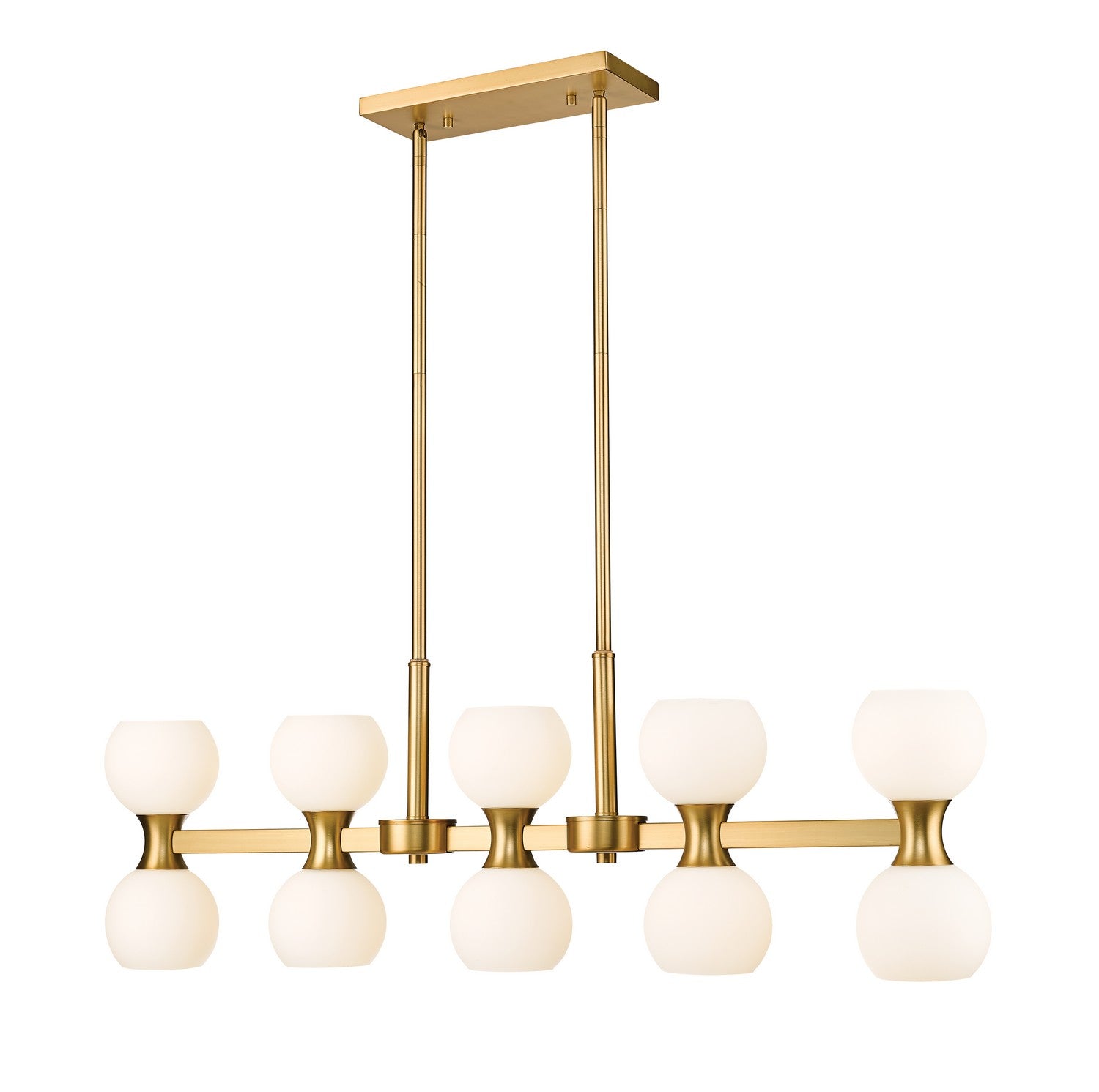 Lustre linéaire 10 lumières | Artemis