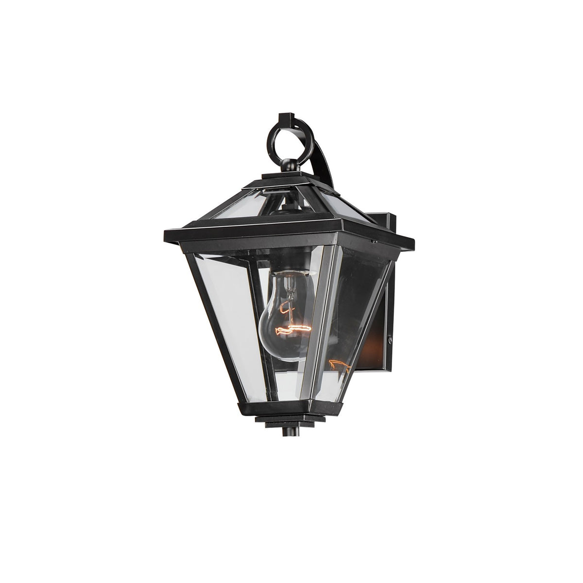 Maxim - Lanterne murale extérieure 1 lumière | Prism - 30562CLBK