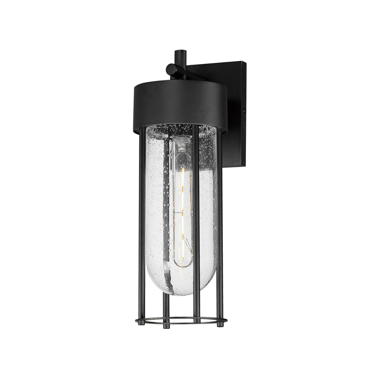 Maxim - Lanterne murale extérieure 1 lumière | Millennial - 30582CDBK