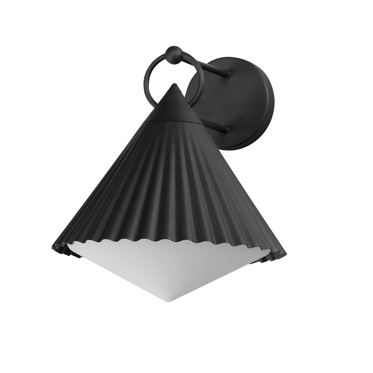 Maxim - Lanterne murale extérieure 1 lumière | Odette - 35136WTBK