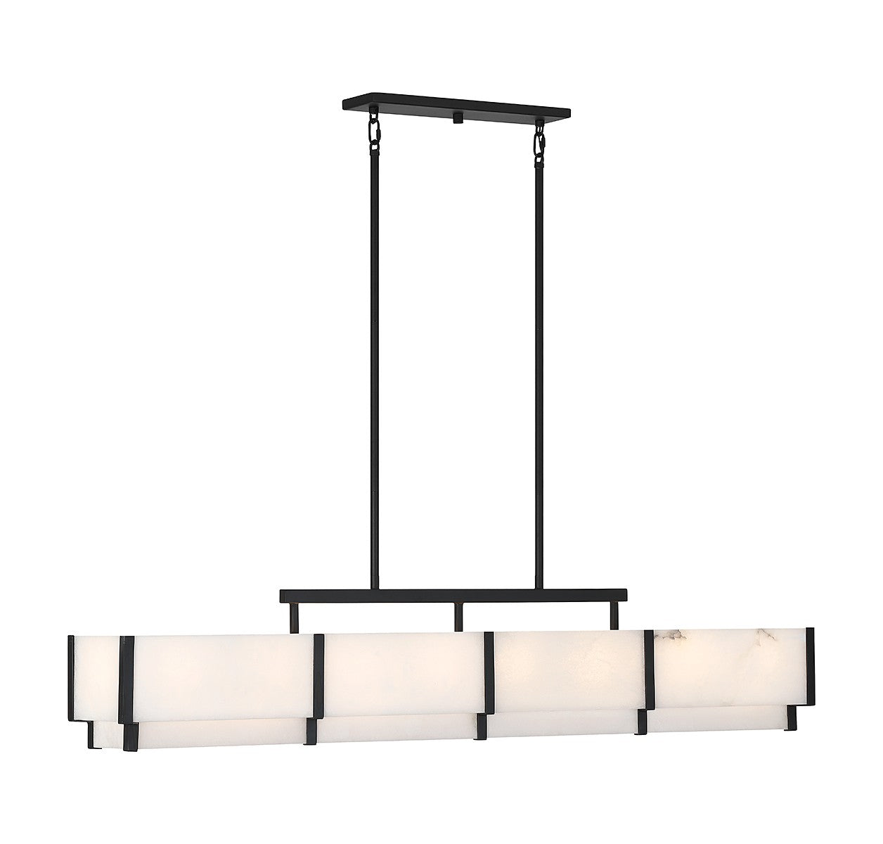 Lustre linéaire 8 lumières | Orleans