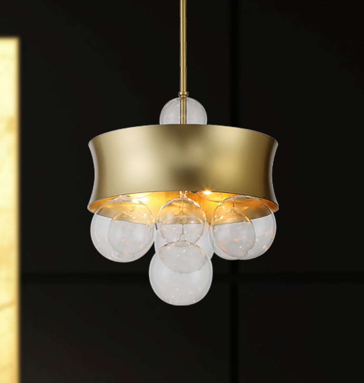 Convertible Pendant 3 lumières | Verdi Square by Robin Baron