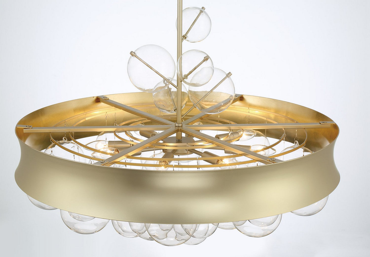 Convertible Pendant 8 lumières | Verdi Square by Robin Baron