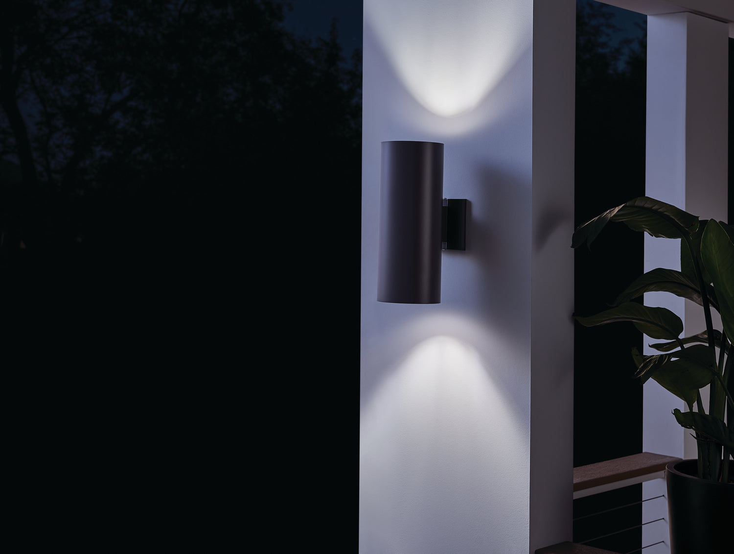 Applique murale extérieure 2 lumières