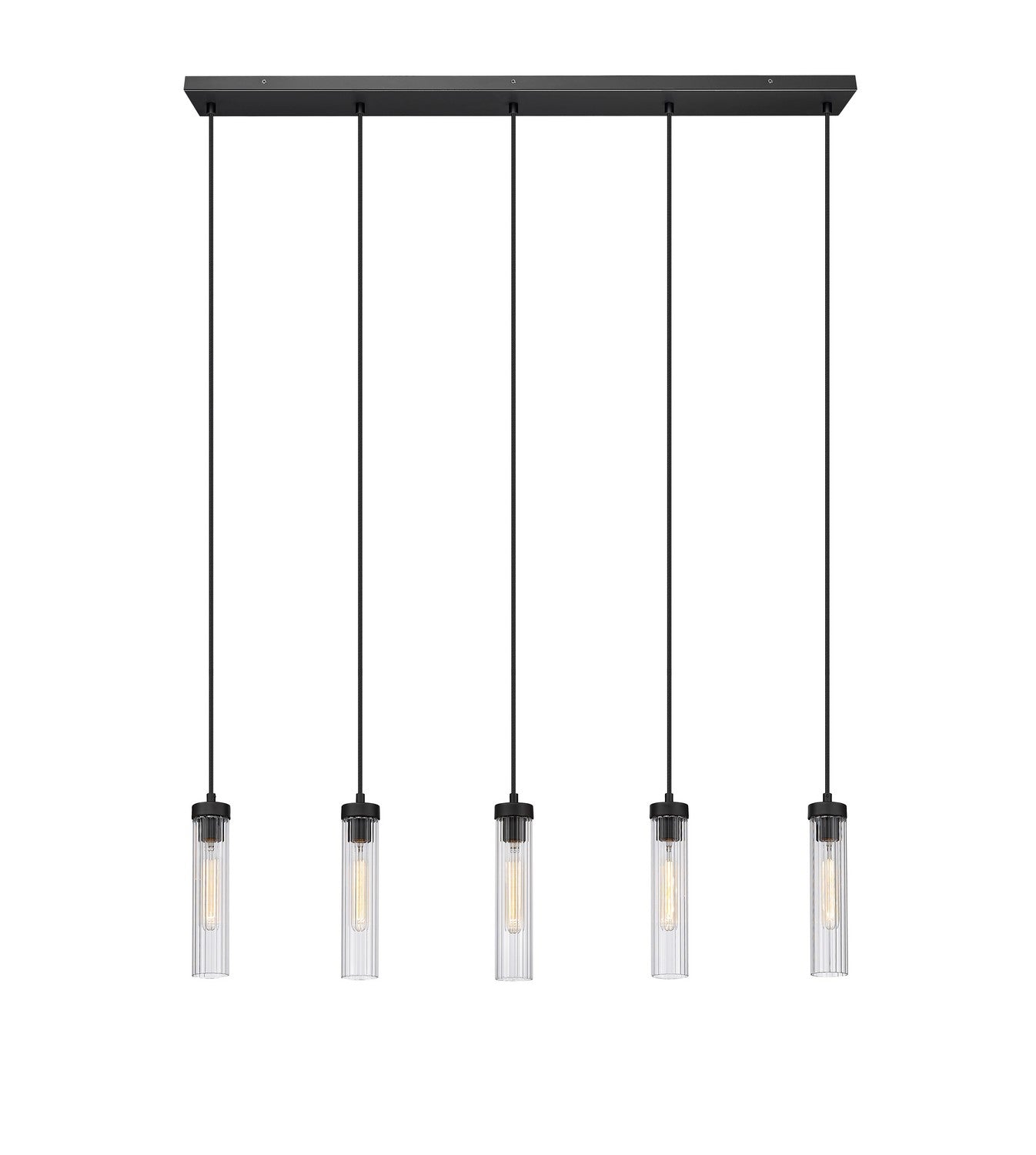 Lustre linéaire 5 lumières | Beau