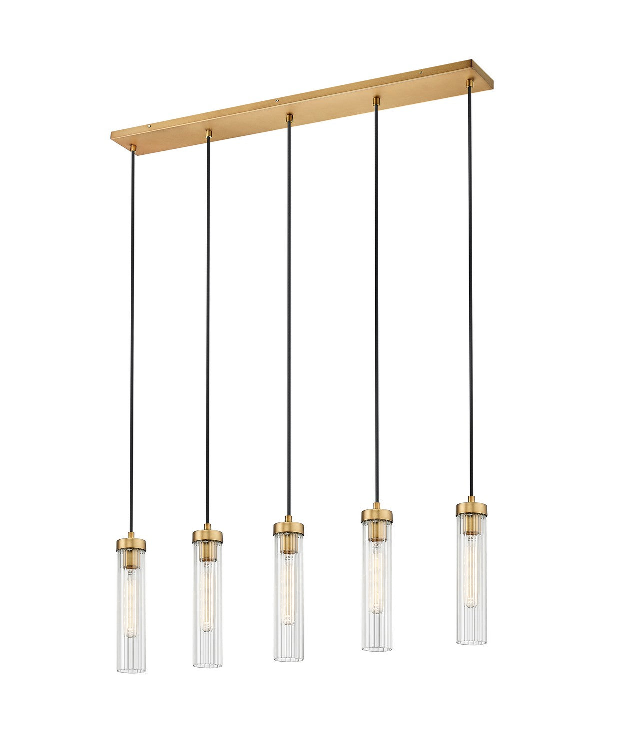 Lustre linéaire 5 lumières | Beau