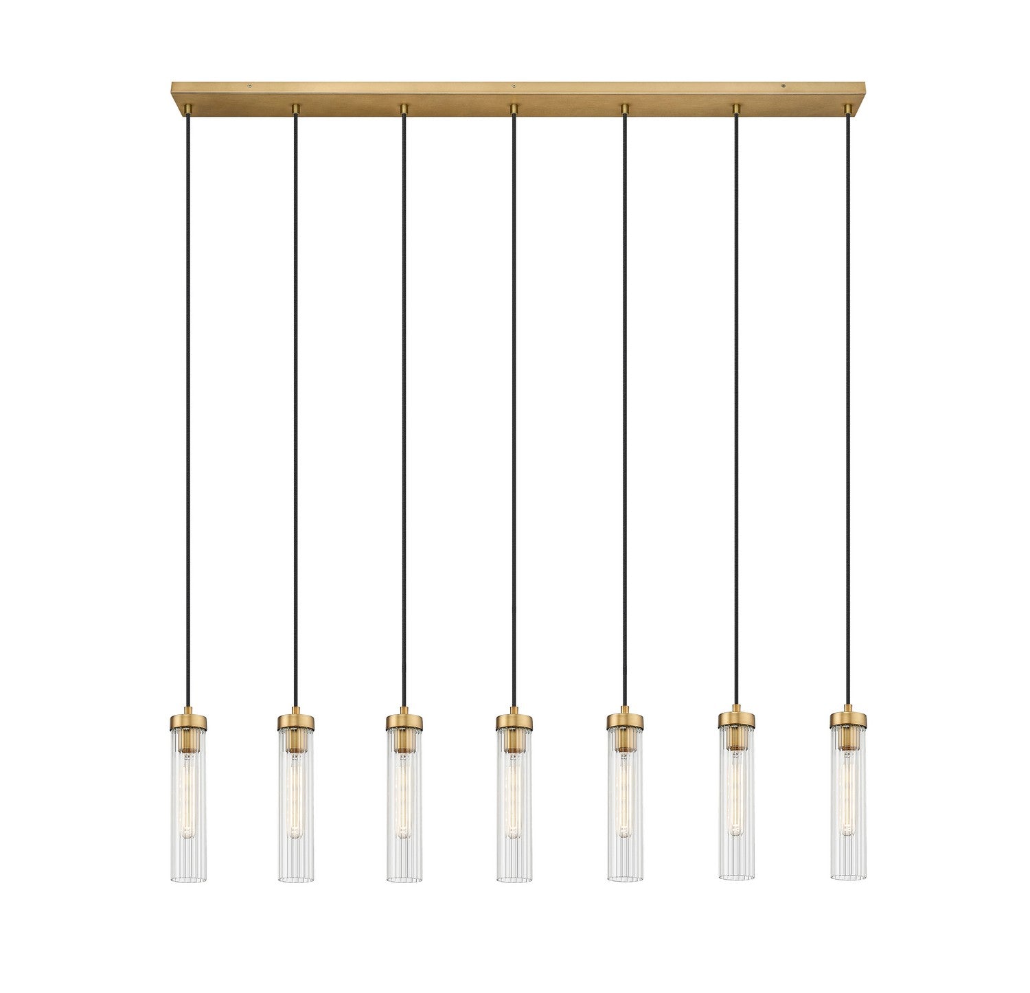 Lustre linéaire 7 lumières | Beau