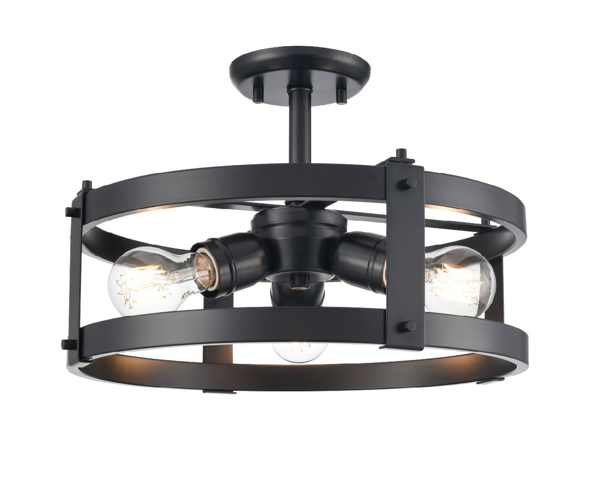 Semi-plafonnier 3 lumières | Oakhurst