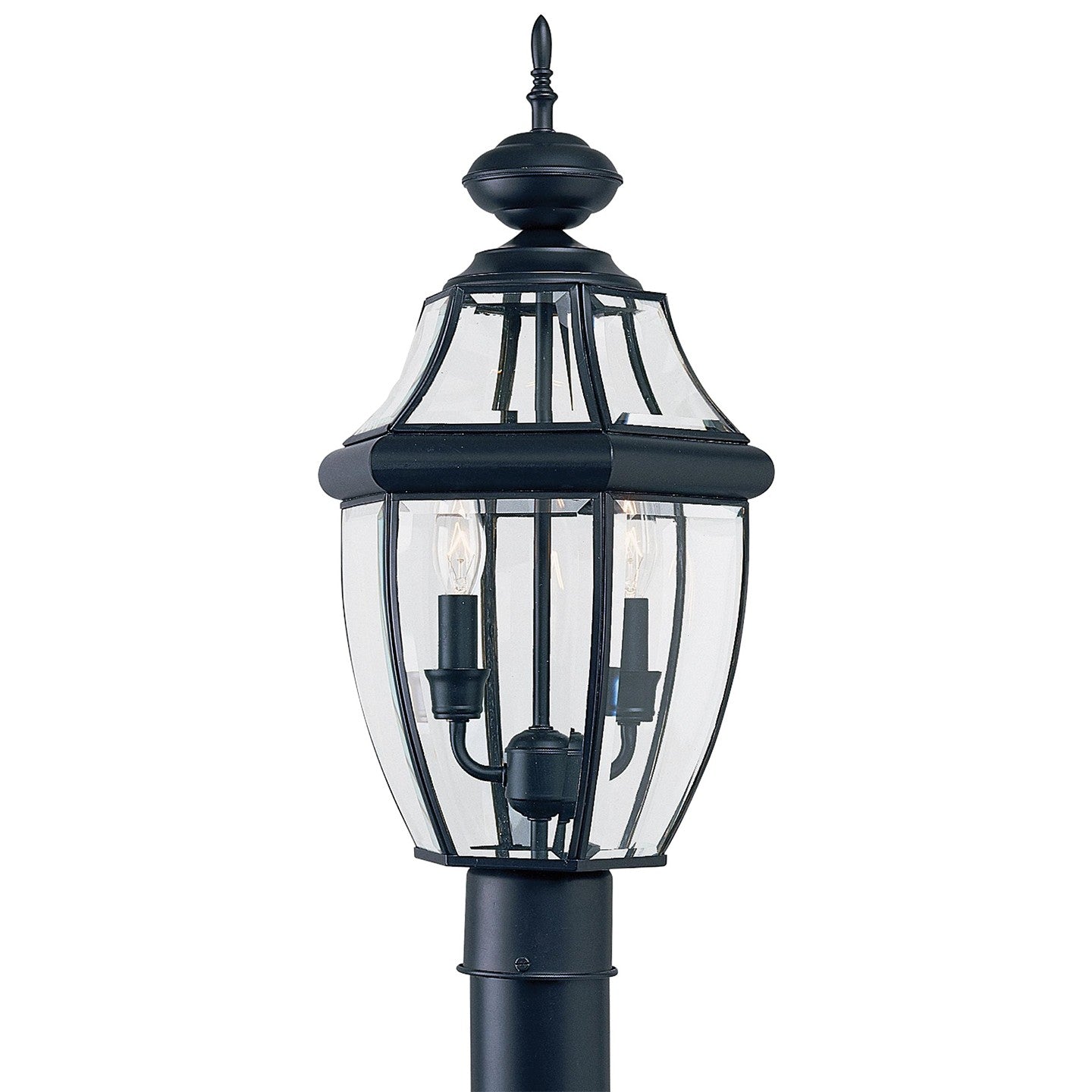 Lanterne sur poteau extérieure 2 lumières | Lancaster