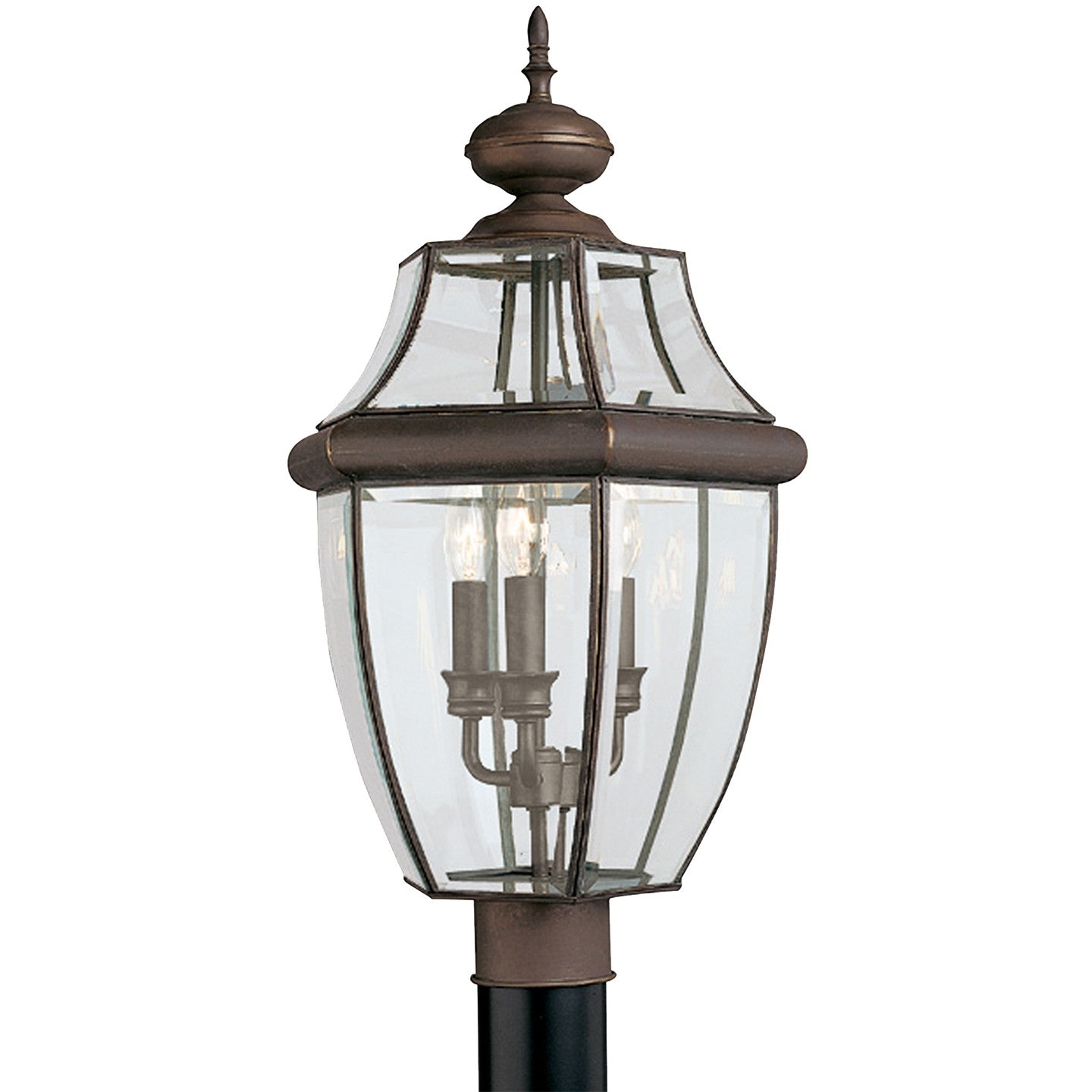 Lanterne sur poteau extérieure 3 lumières | Lancaster
