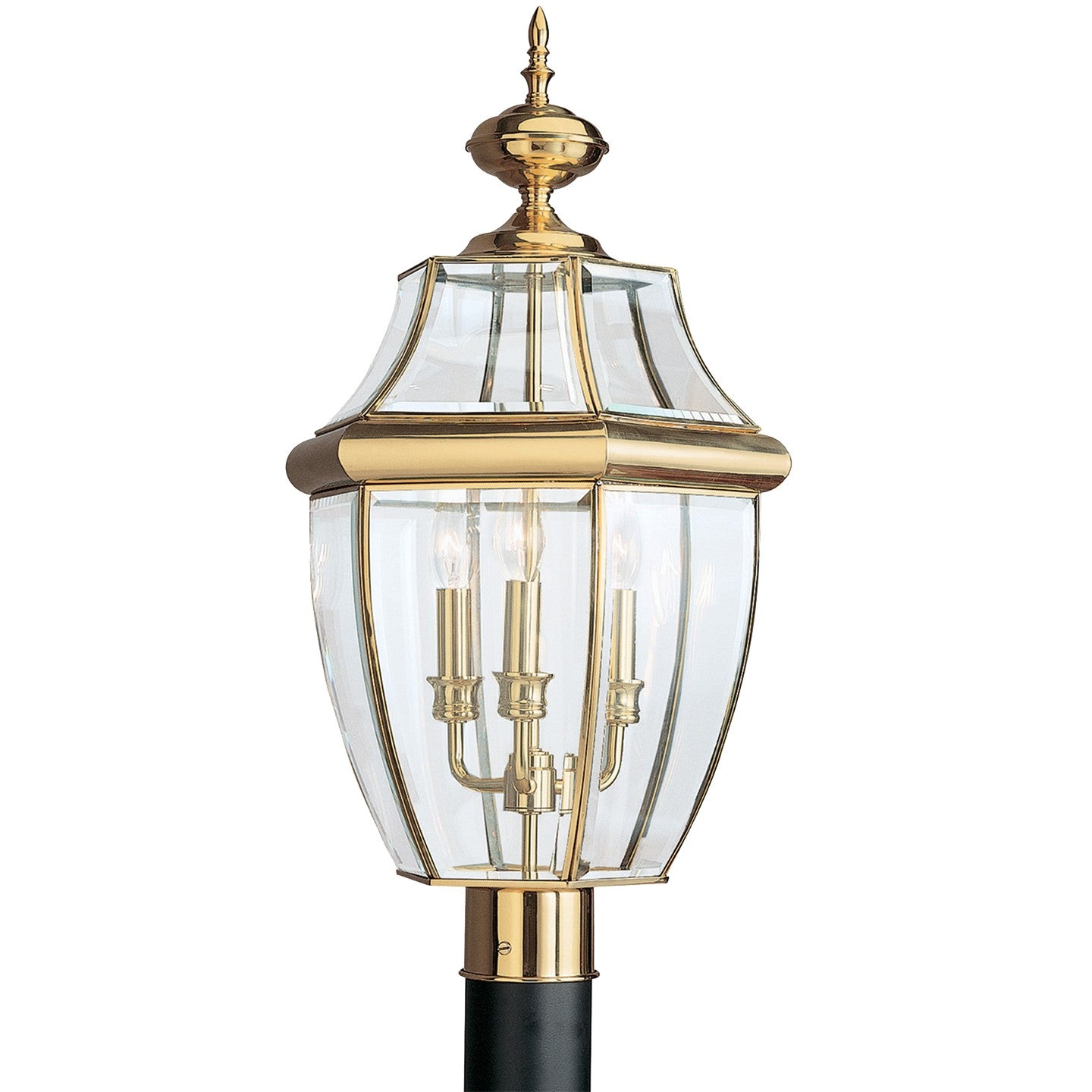 Lanterne sur poteau extérieure 3 lumières | Lancaster