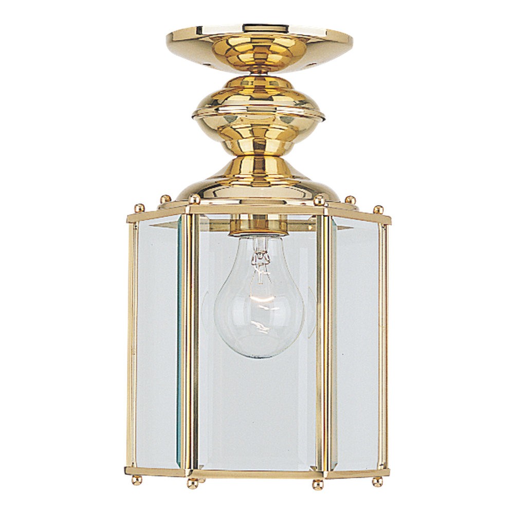 Semi-plafonnier ou suspension extérieur convertible 1 lumière | Classico