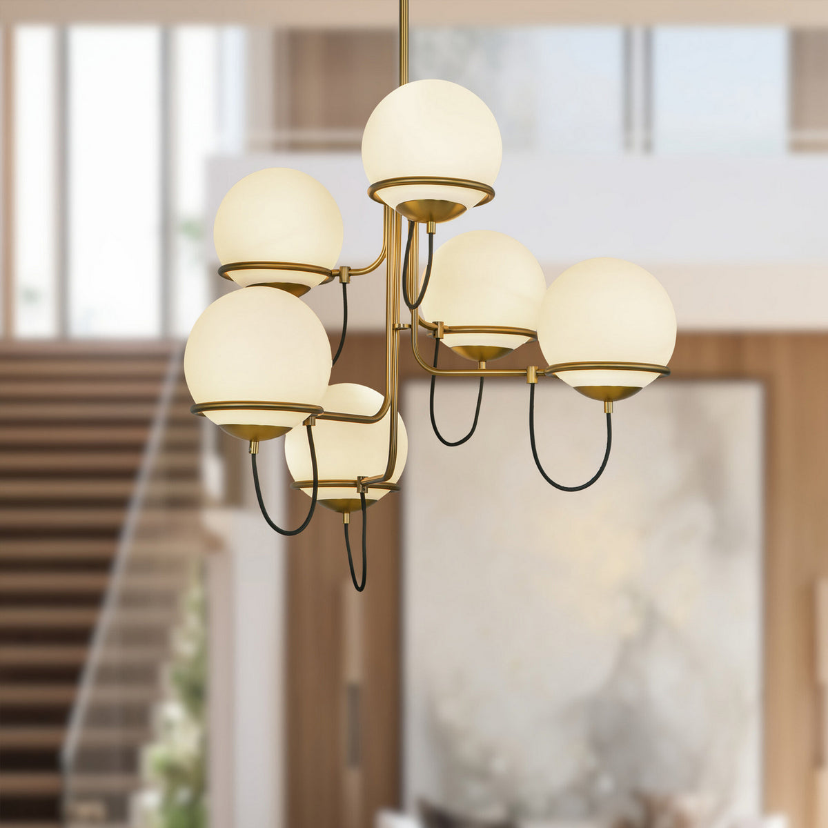 Lustre 6 lumières | Alba