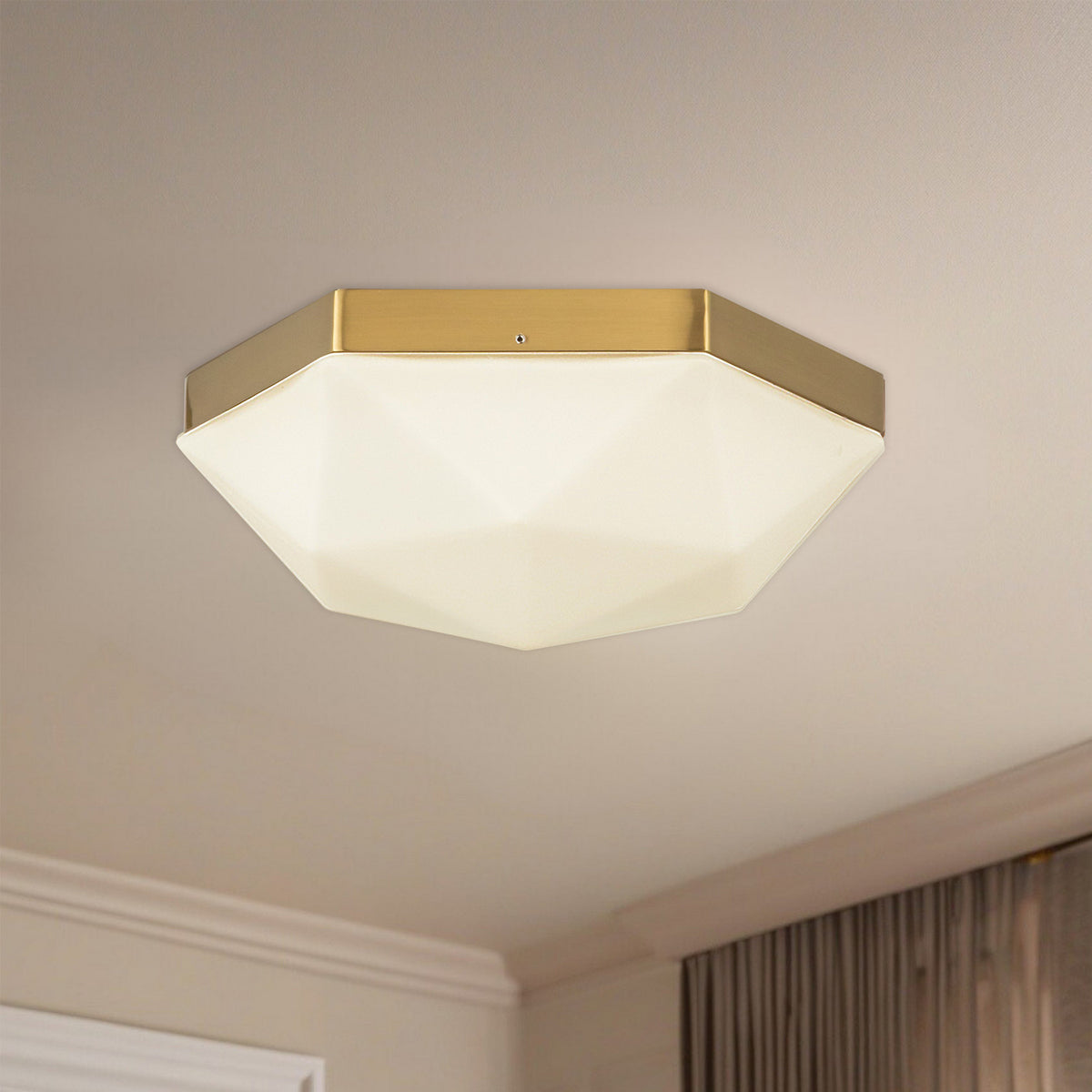 Plafonnier 2 lumières | Krysta