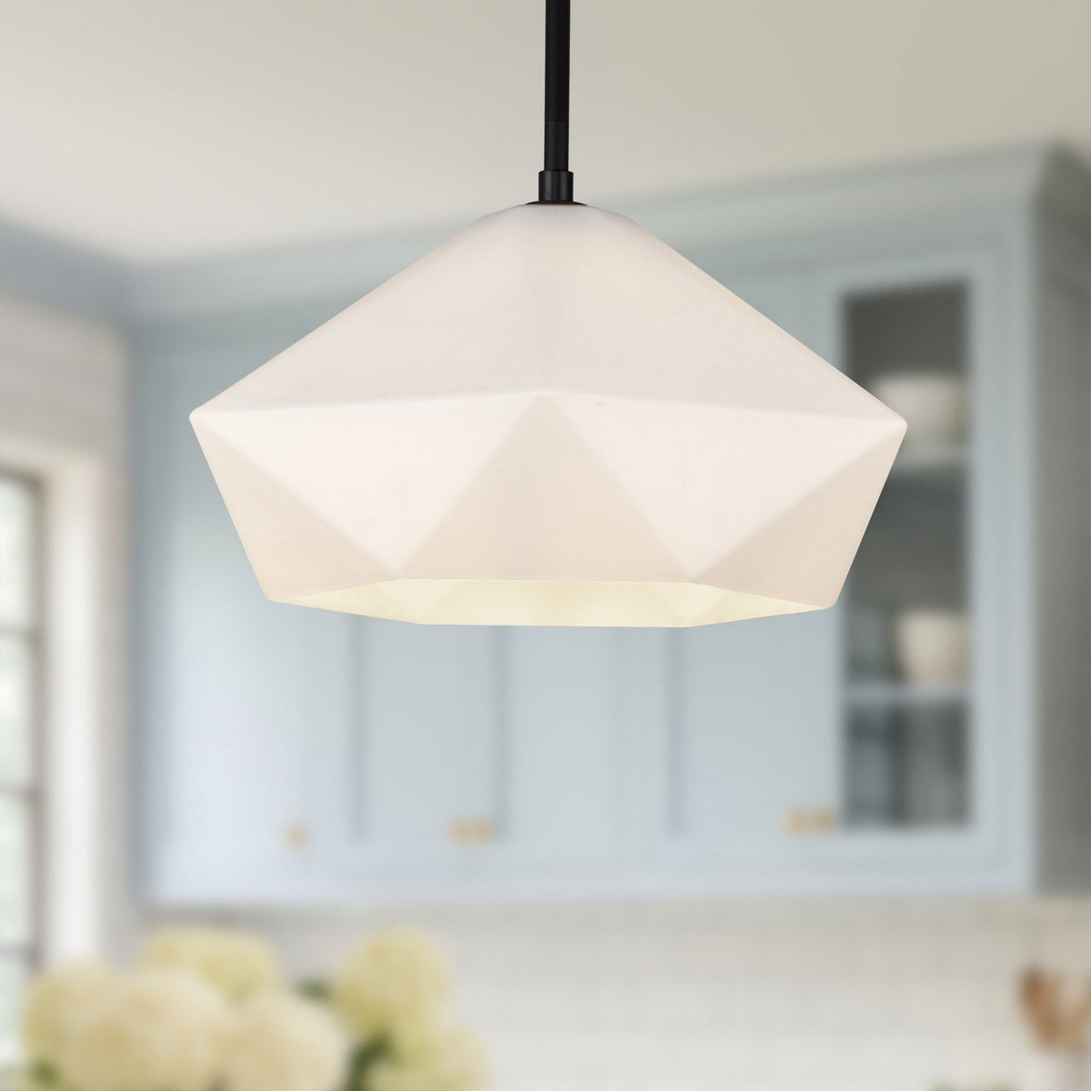 Suspension 1 lumière | Krysta