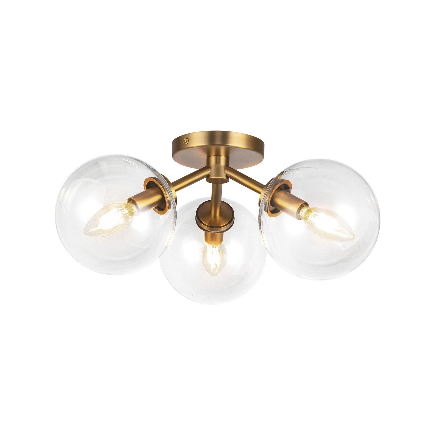 Semi-plafonnier 3 lumières | Cassia