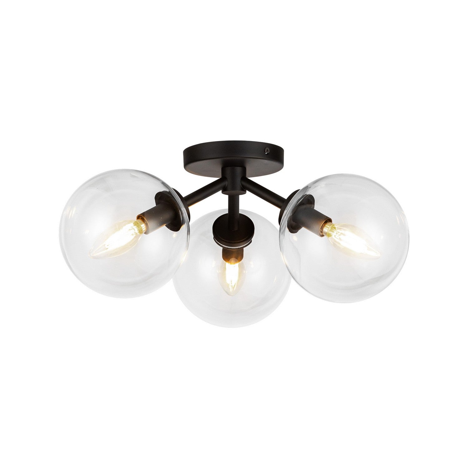Semi-plafonnier 3 lumières | Cassia