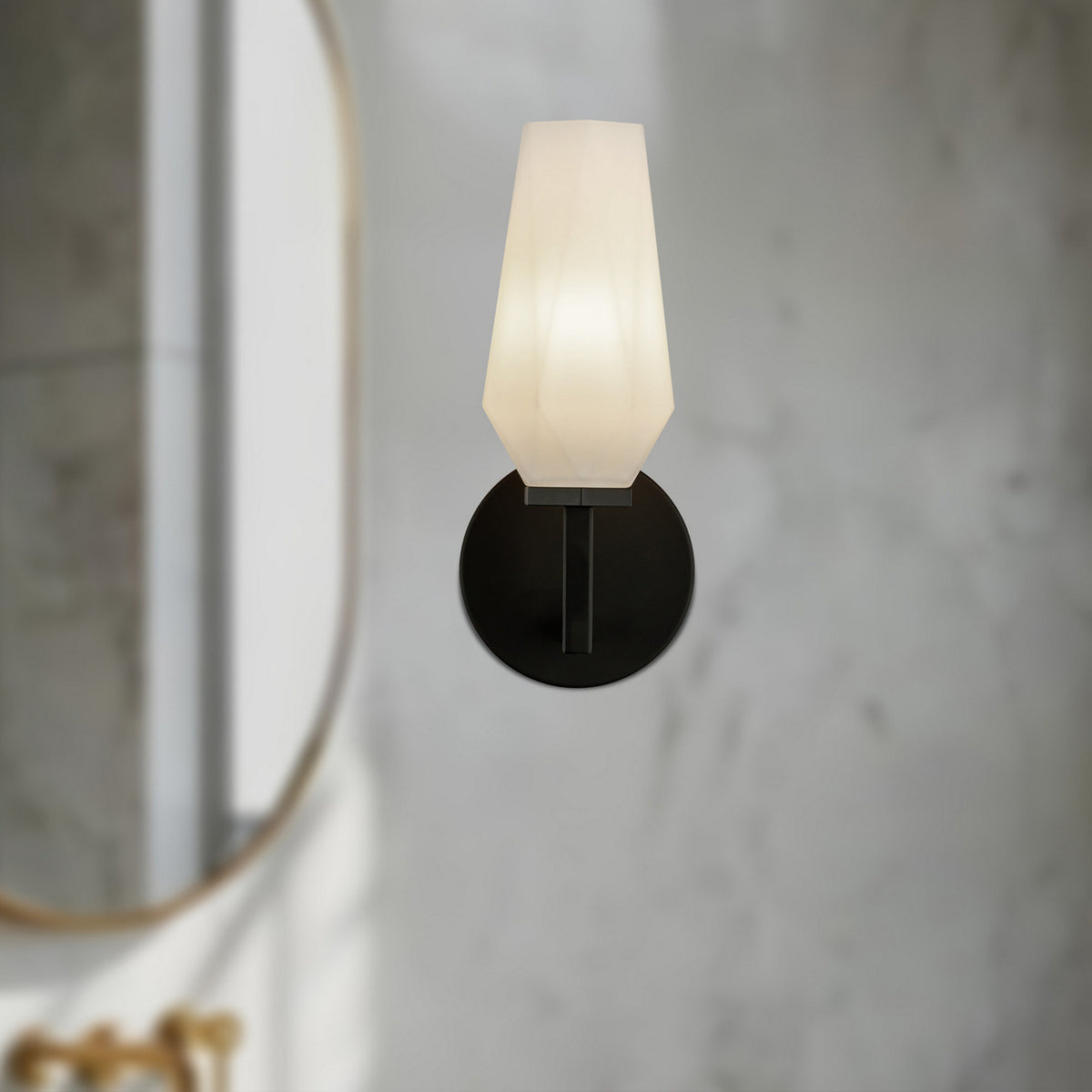 Applique de vanité 1 lumière | Krysta