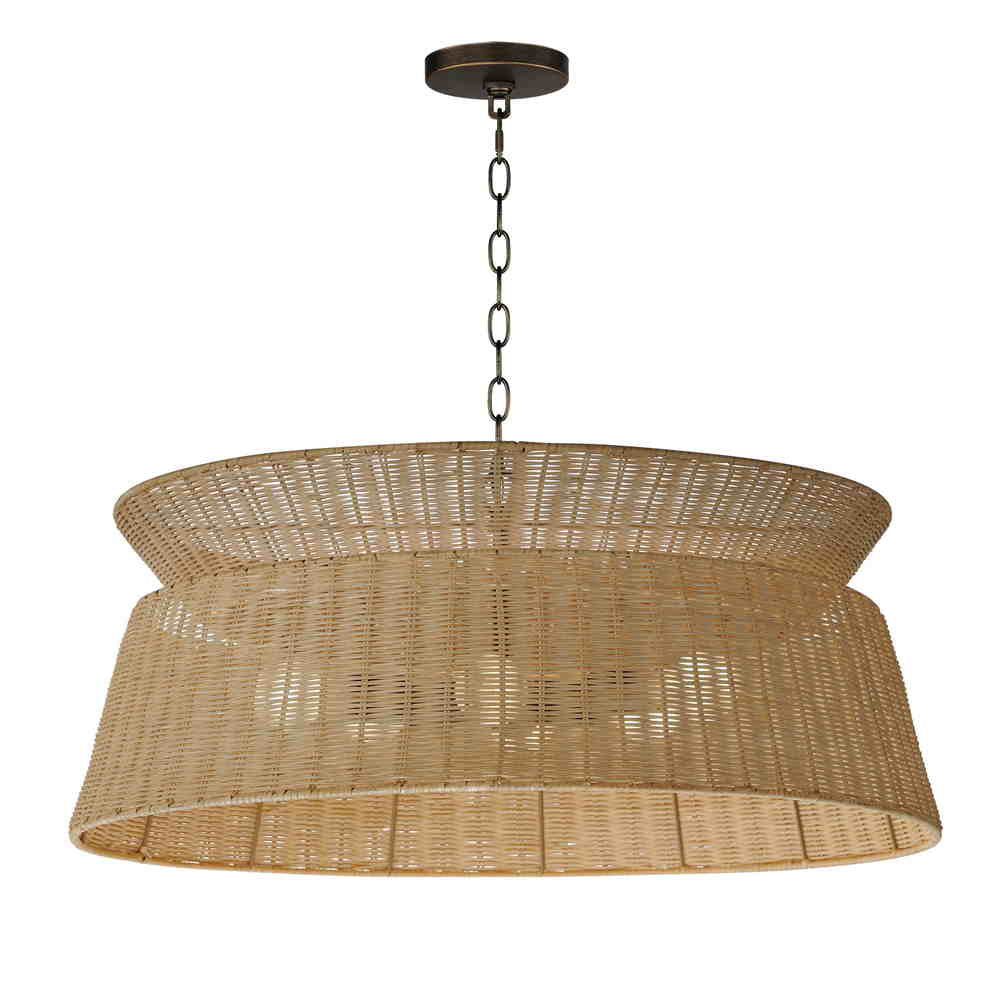 TAHITI Chandelier Bronze - 14416NADBZ | MAXIM/ET2
