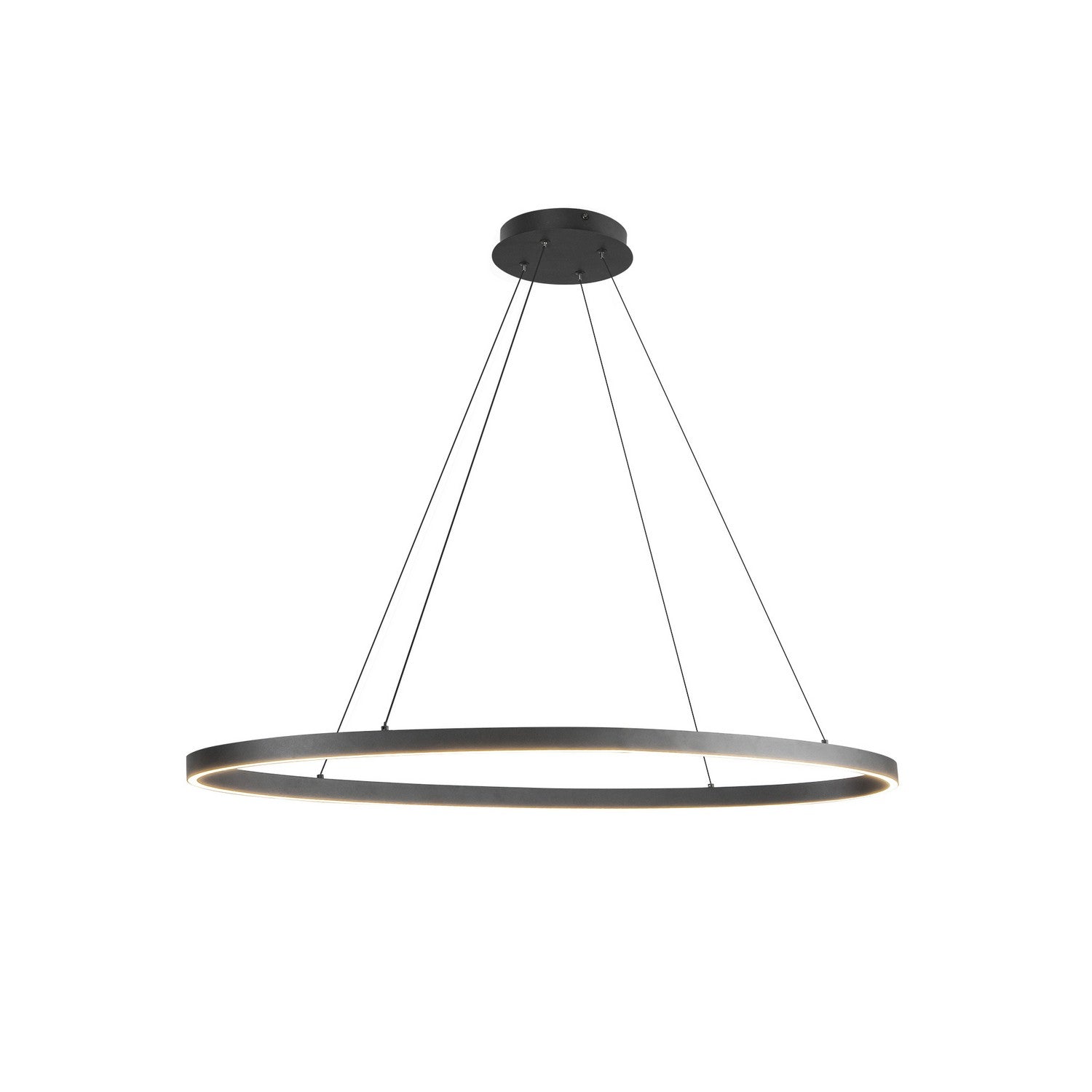 Suspension linéaire DEL | Ovale