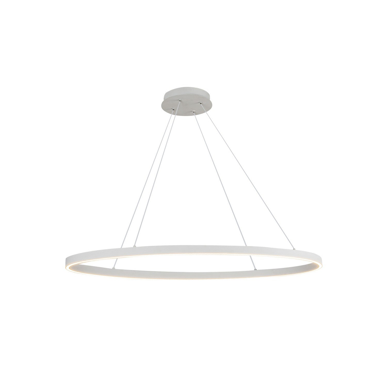 Suspension linéaire DEL | Ovale