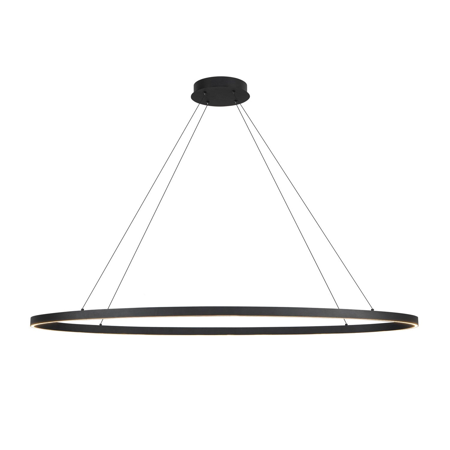 Suspension linéaire DEL | Ovale