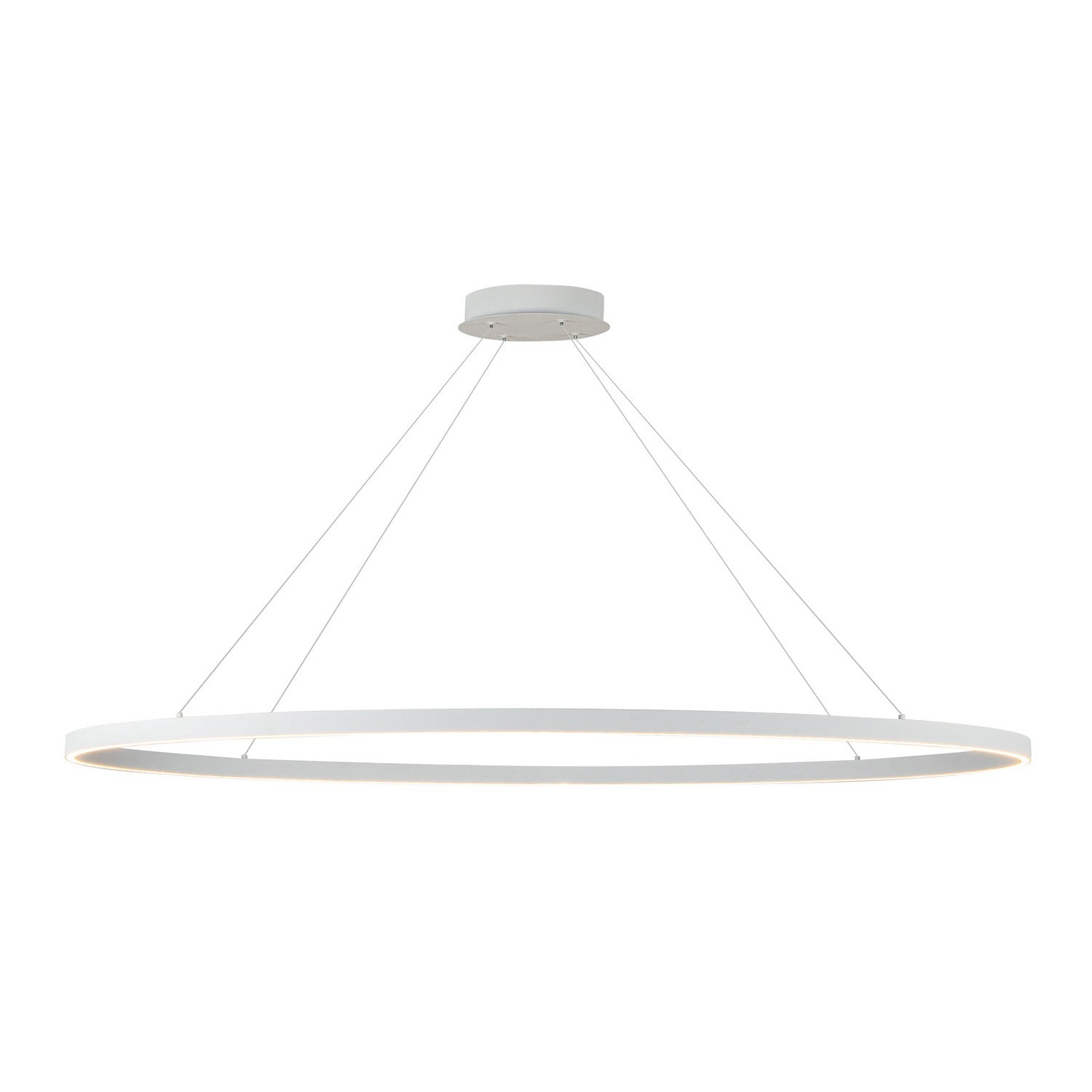 Suspension linéaire DEL | Ovale