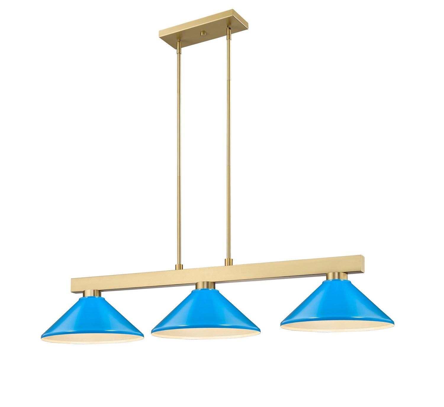 Billiard 3 lumières | Cobalt