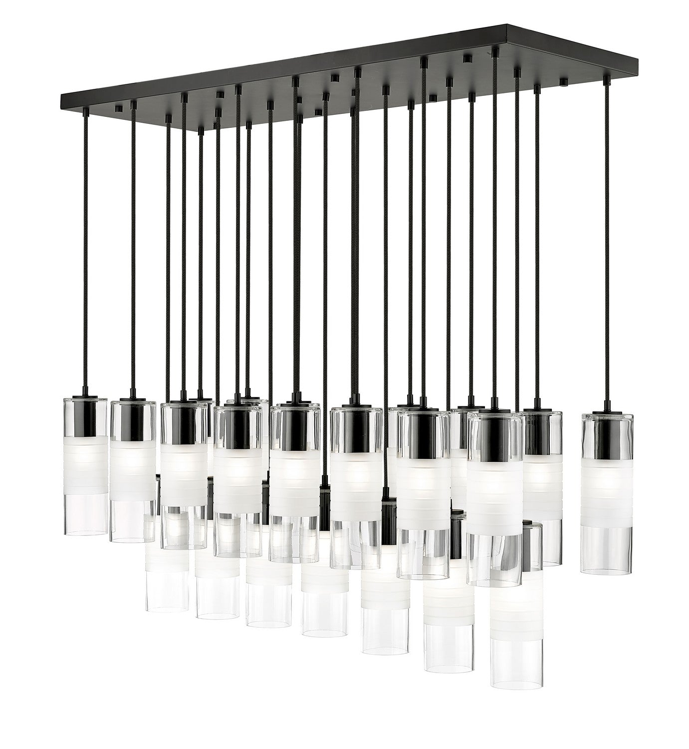 Lustre linéaire 23 lumières | Alton