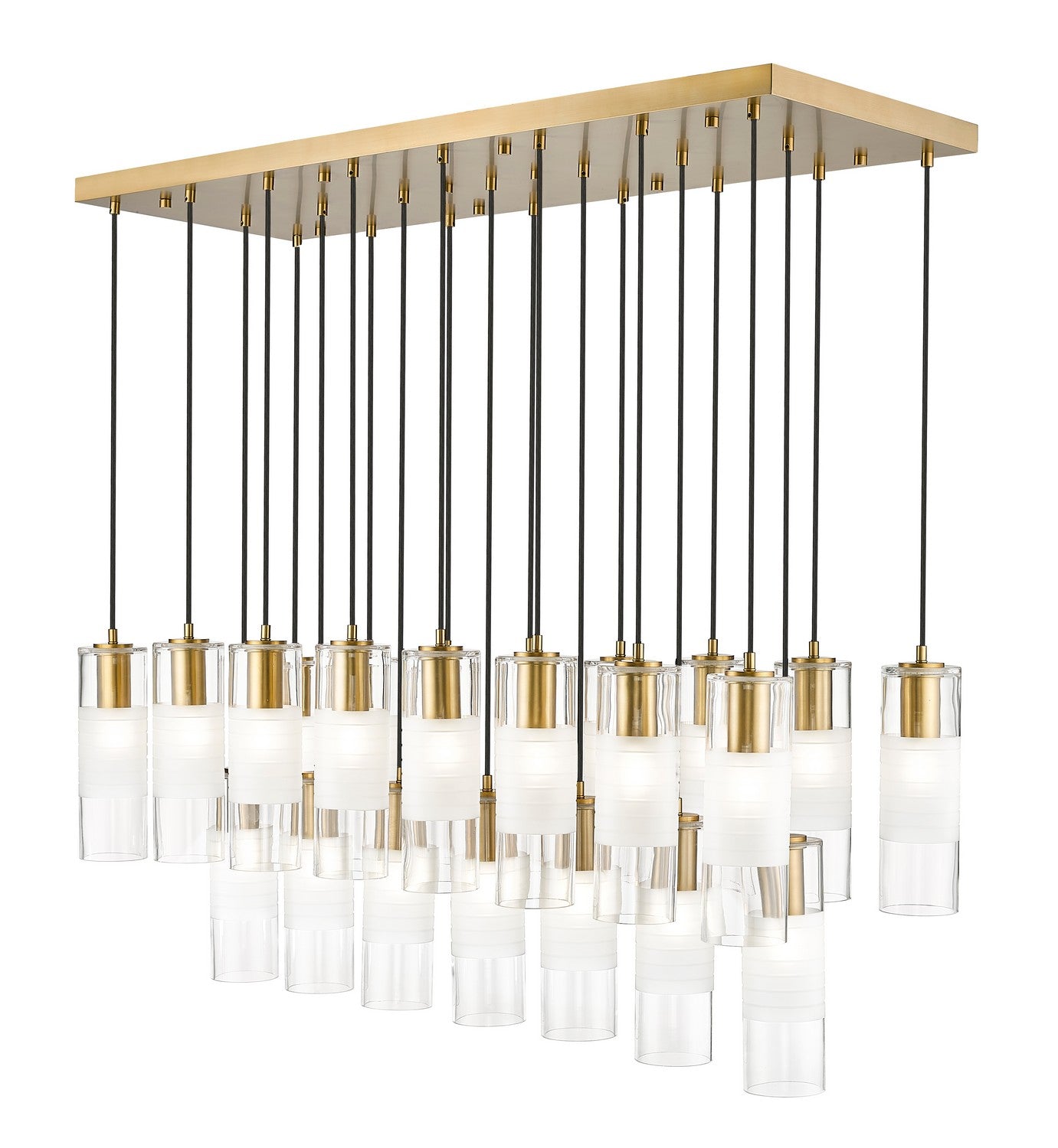 Lustre linéaire 23 lumières | Alton