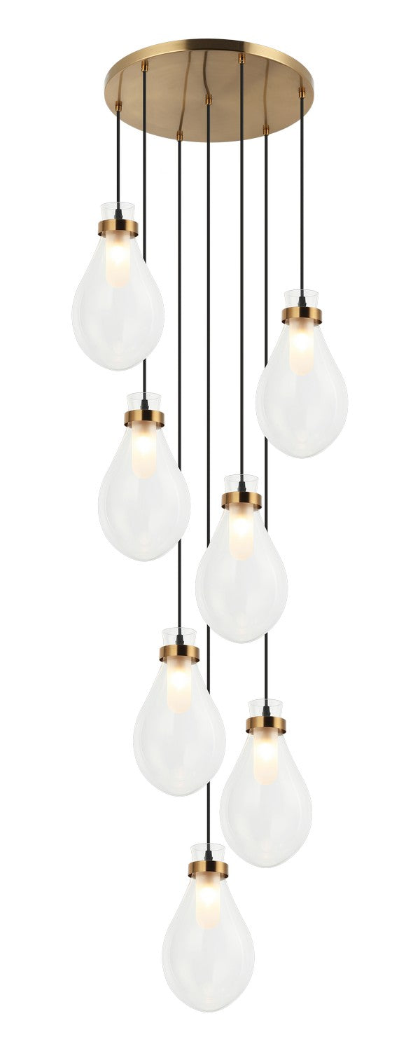 Suspension 7 lumières | SERANNA