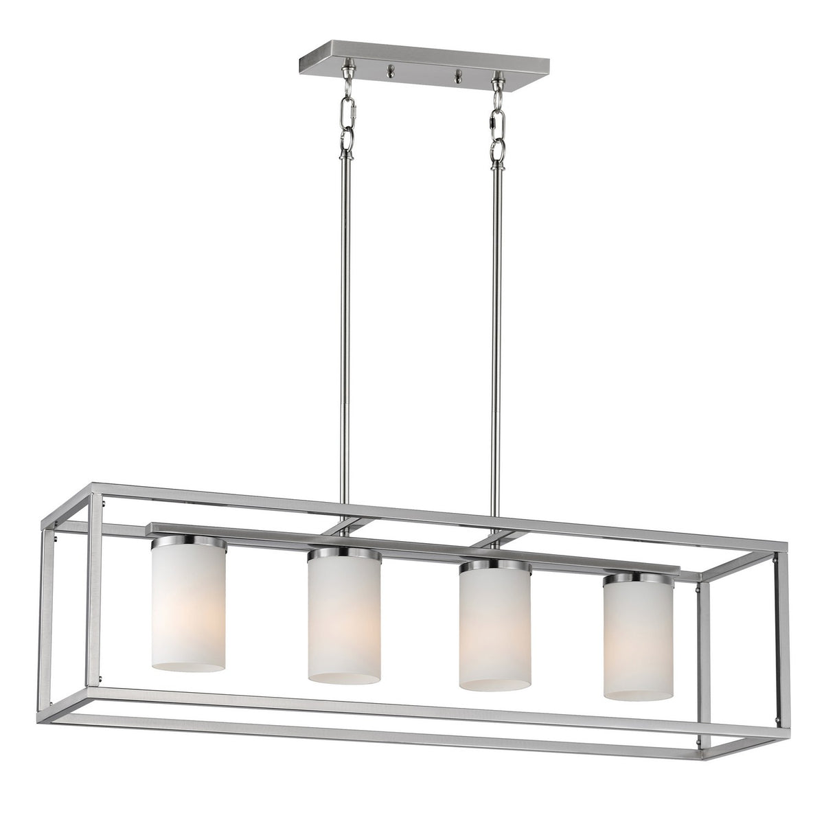 Suspension linéaire 4 lumières | Lateral