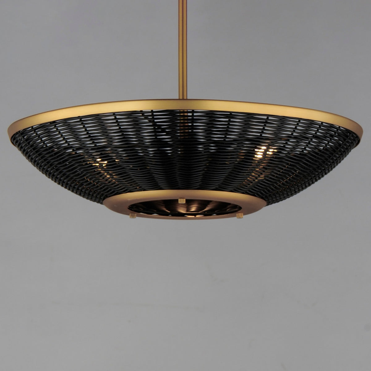 Suspension 3 lumières | Rattan