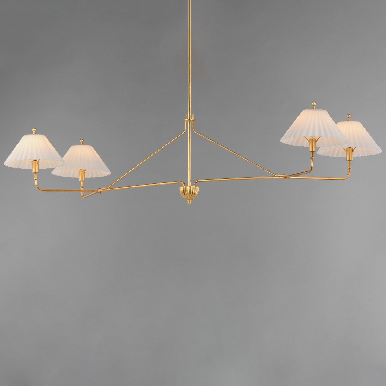 Suspension linéaire 4 lumières | Kismet
