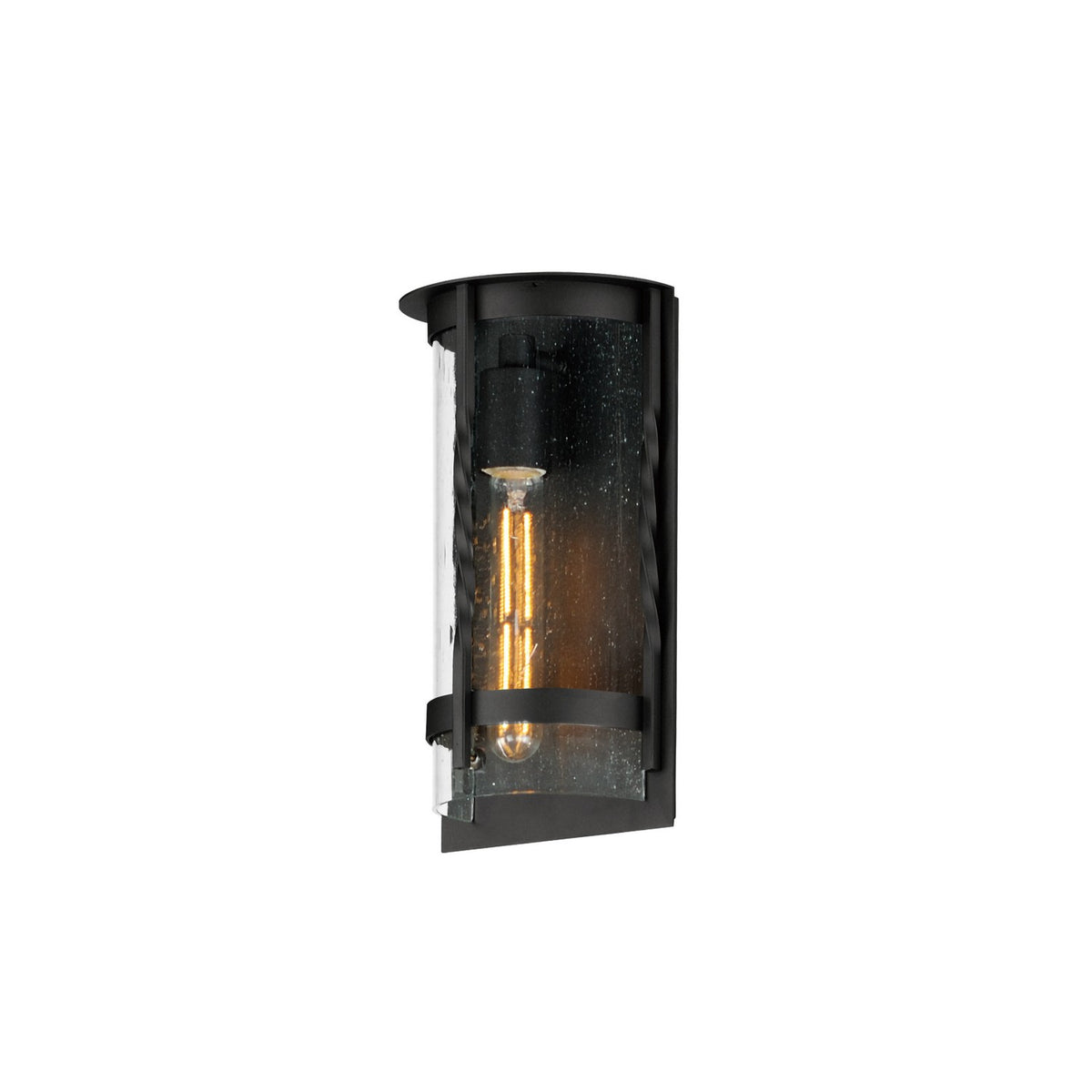 Maxim - Applique murale extérieure 1 lumière | Foundry - 30191CDBK