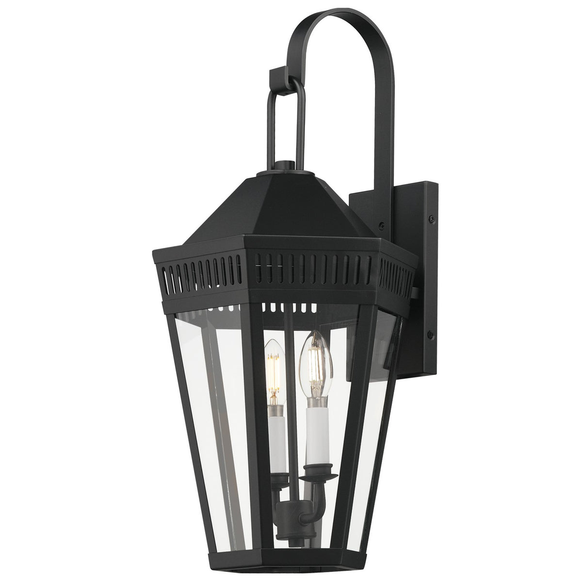 Maxim - Lanterne murale extérieure 2 lumières | Oxford - 30594CLBK