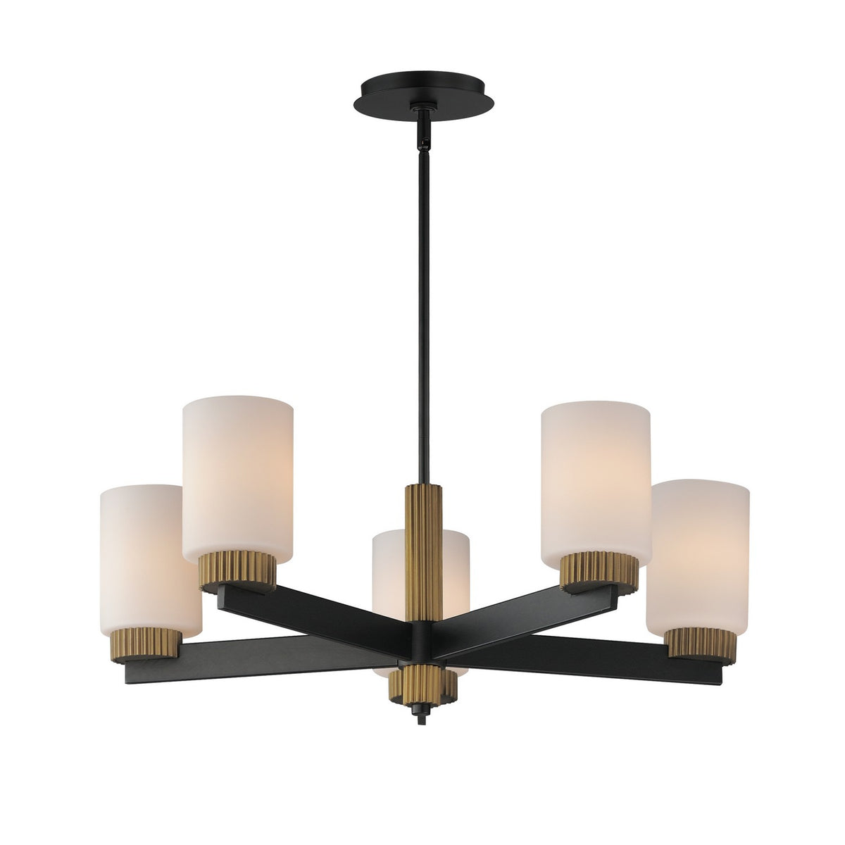 Lustre 5 lumières | Ruffles