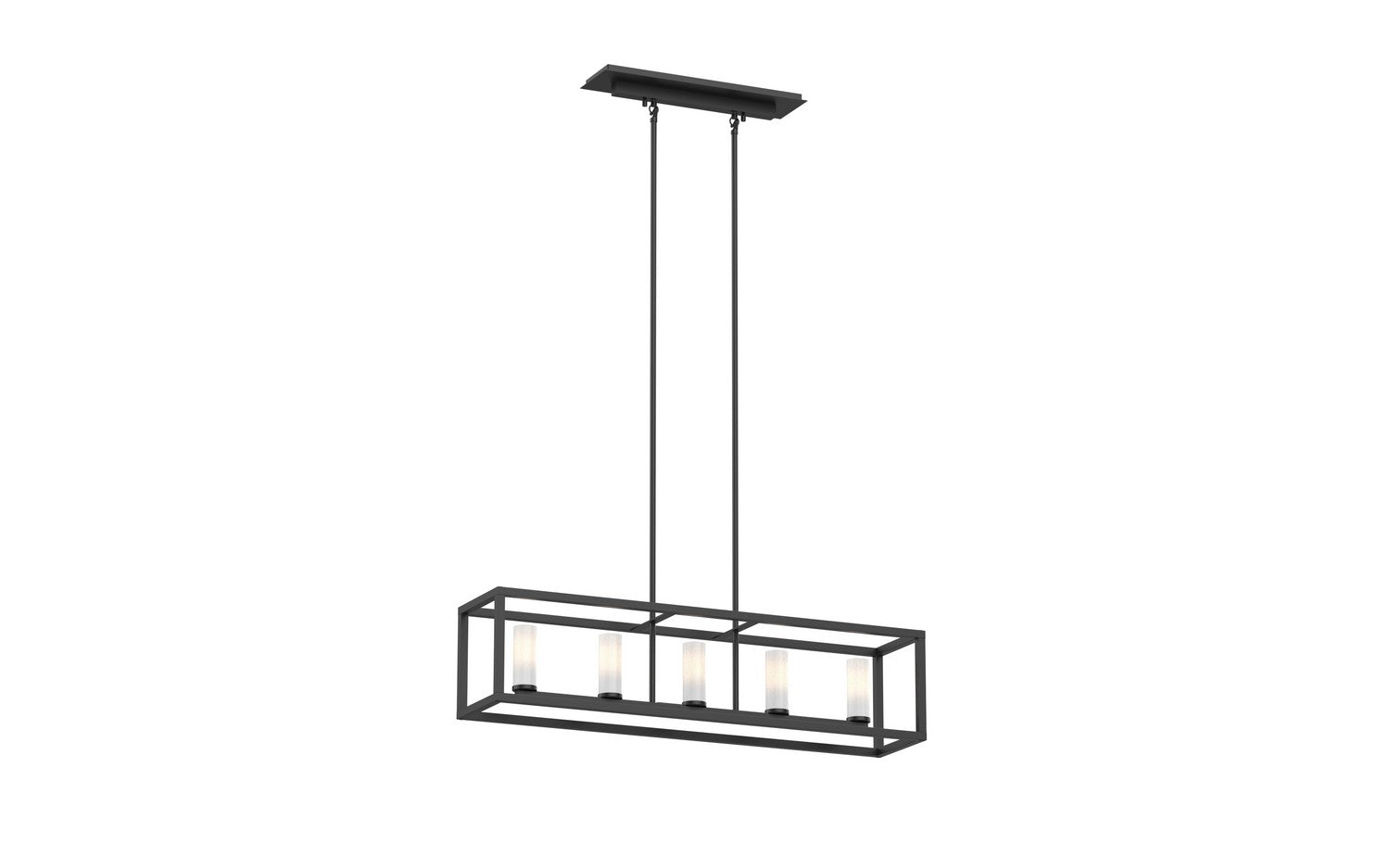 Suspension linéaire 5 lumières | Sambre