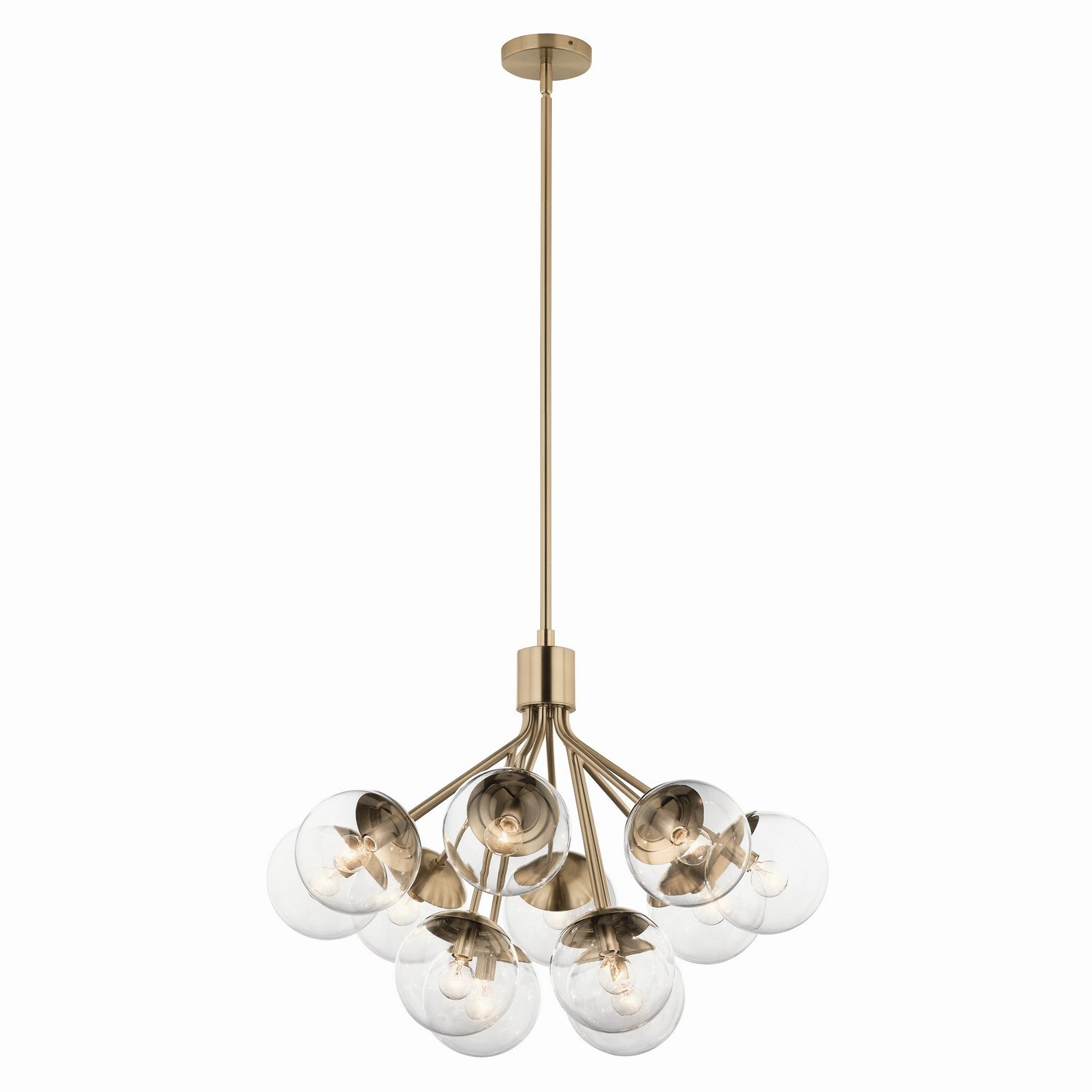 Lustre convertible 12 lumières | Silvarious