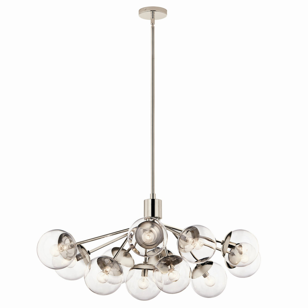 Lustre linéaire convertible 12 lumières | Silvarious