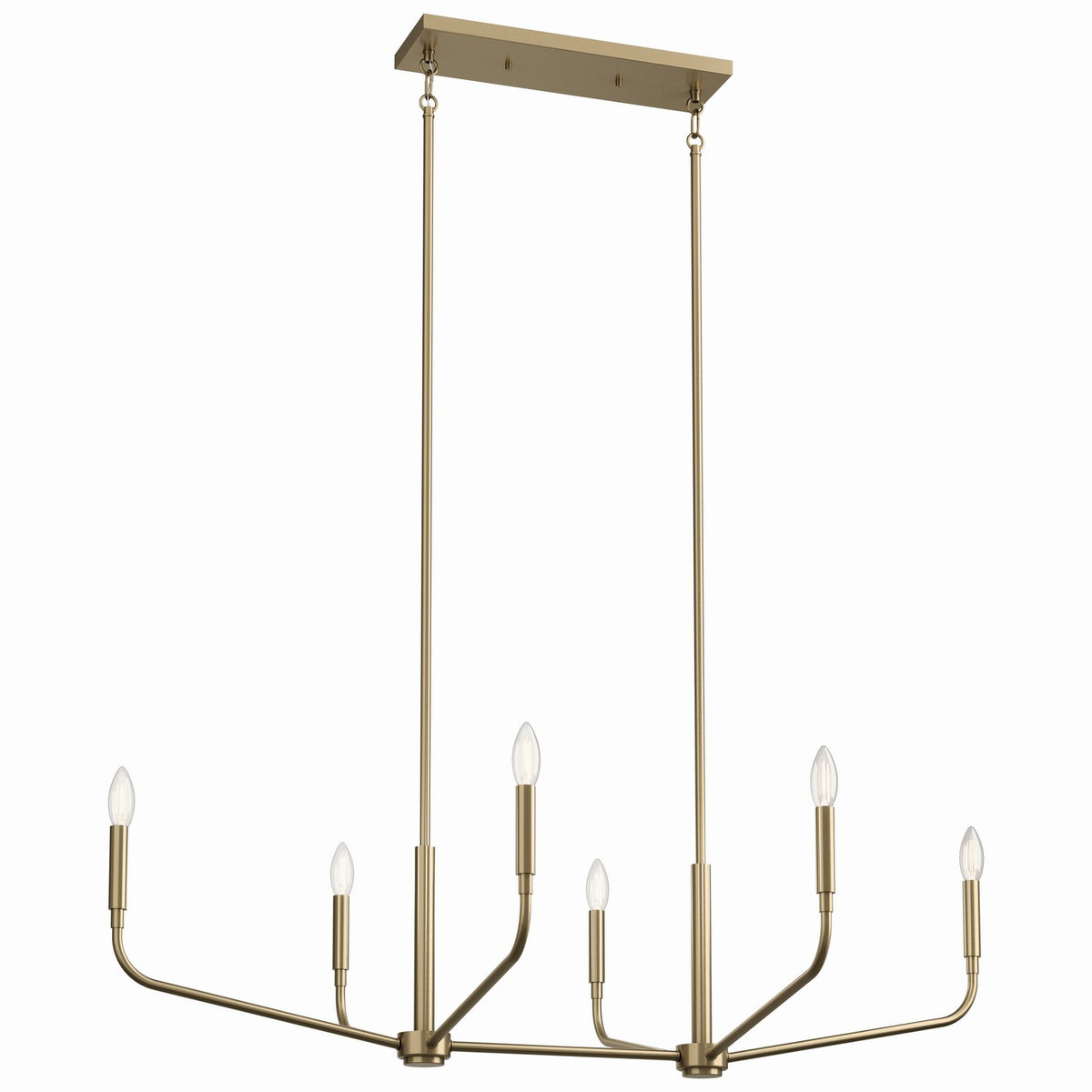 Lustre linéaire 6 lumières | Madden