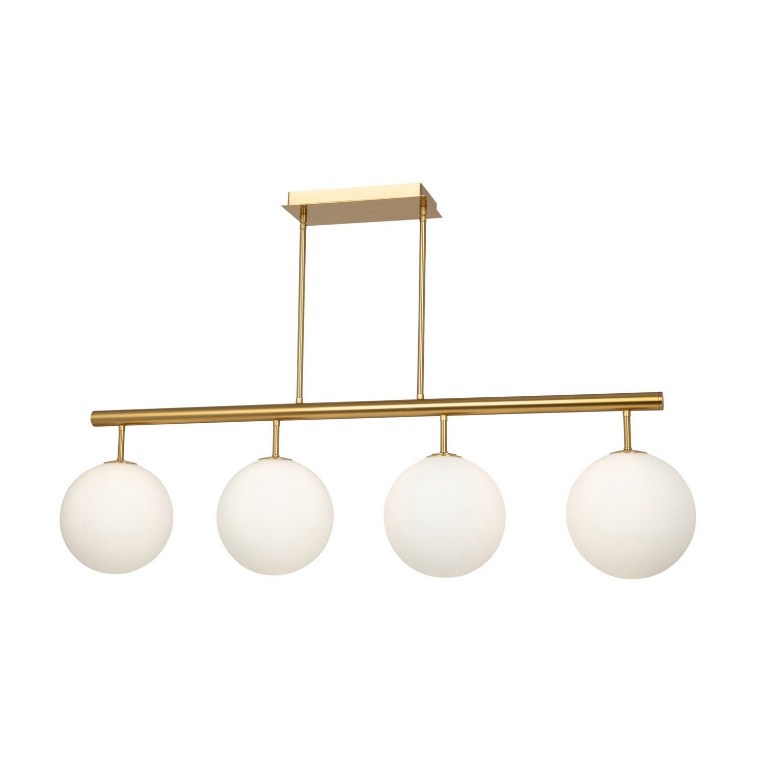 Suspension d'îlot 4 lumières | Aurelia