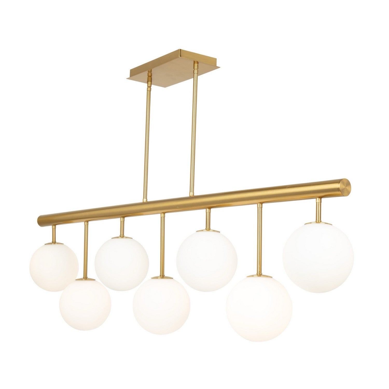 Suspension d'îlot 7 lumières | Aurelia
