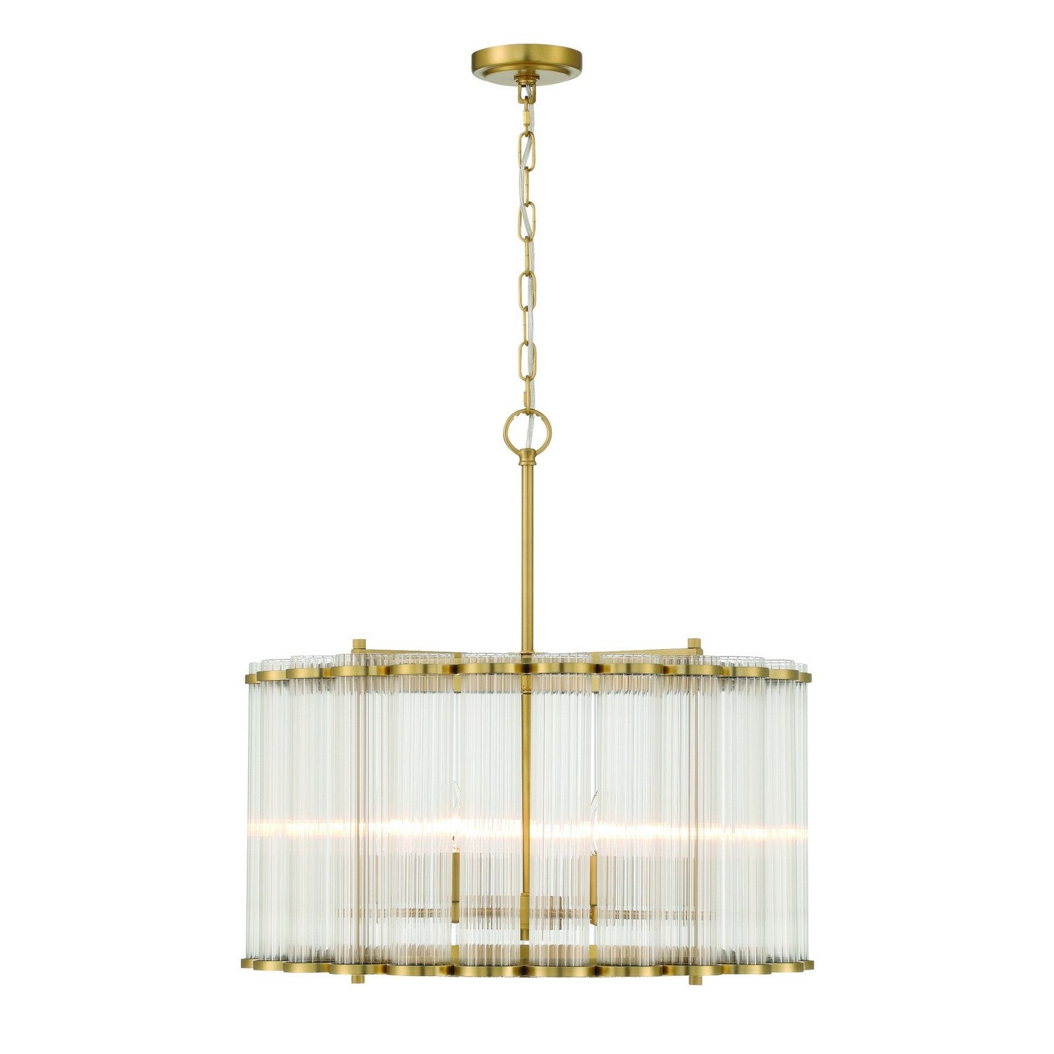 Lustre 6 lumières | Glasbury