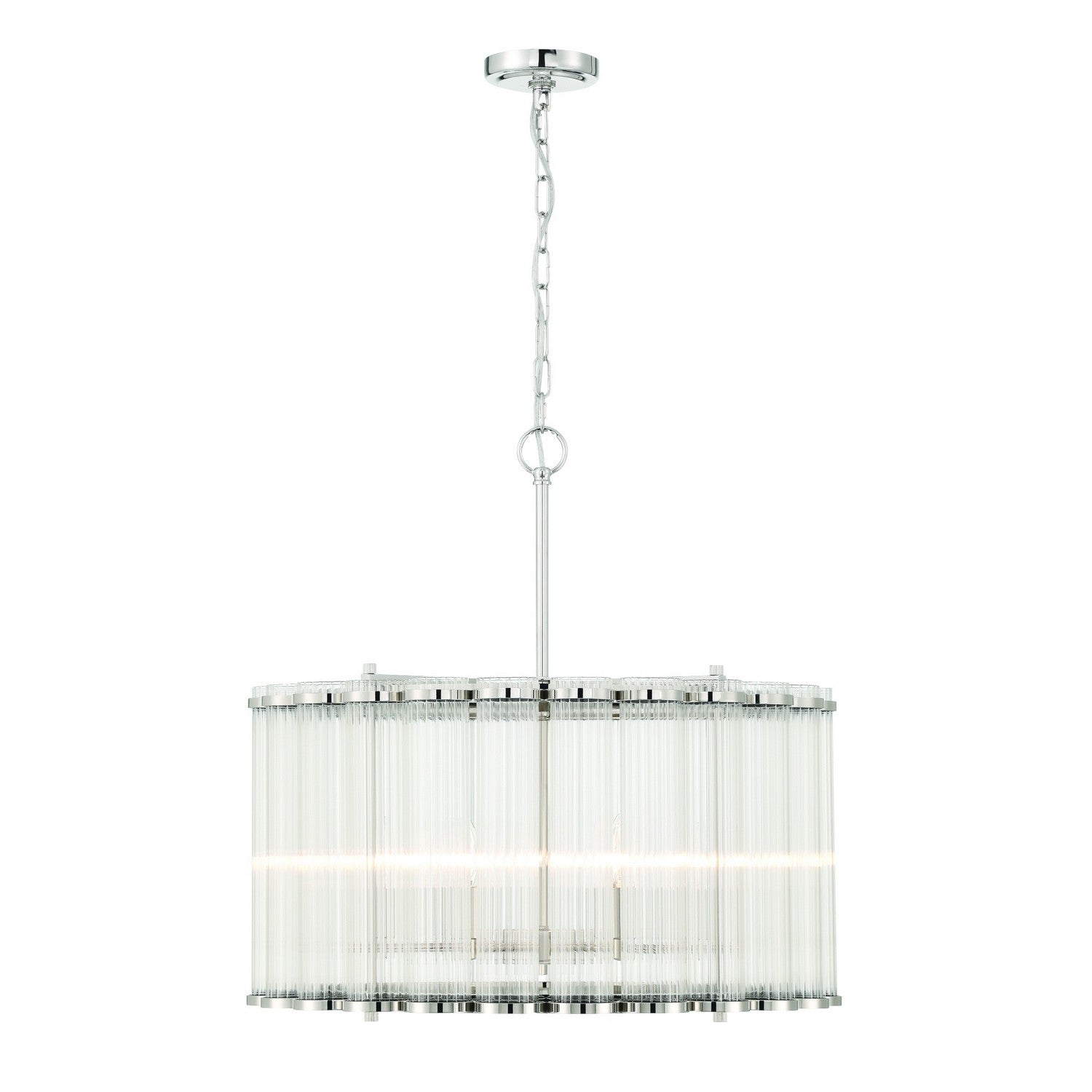 Lustre 6 lumières | Glasbury