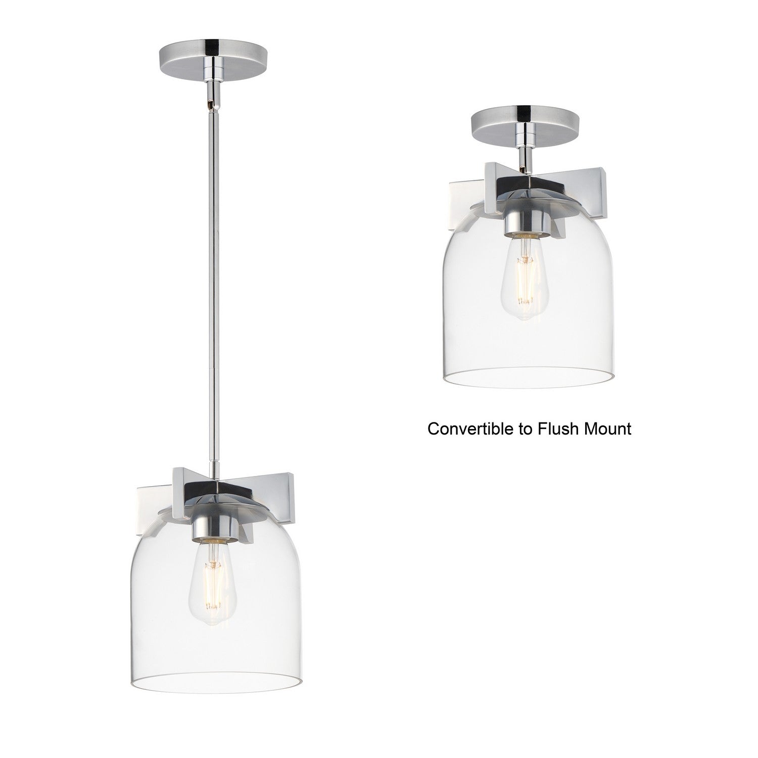 Suspension 1 lumière | Scoop