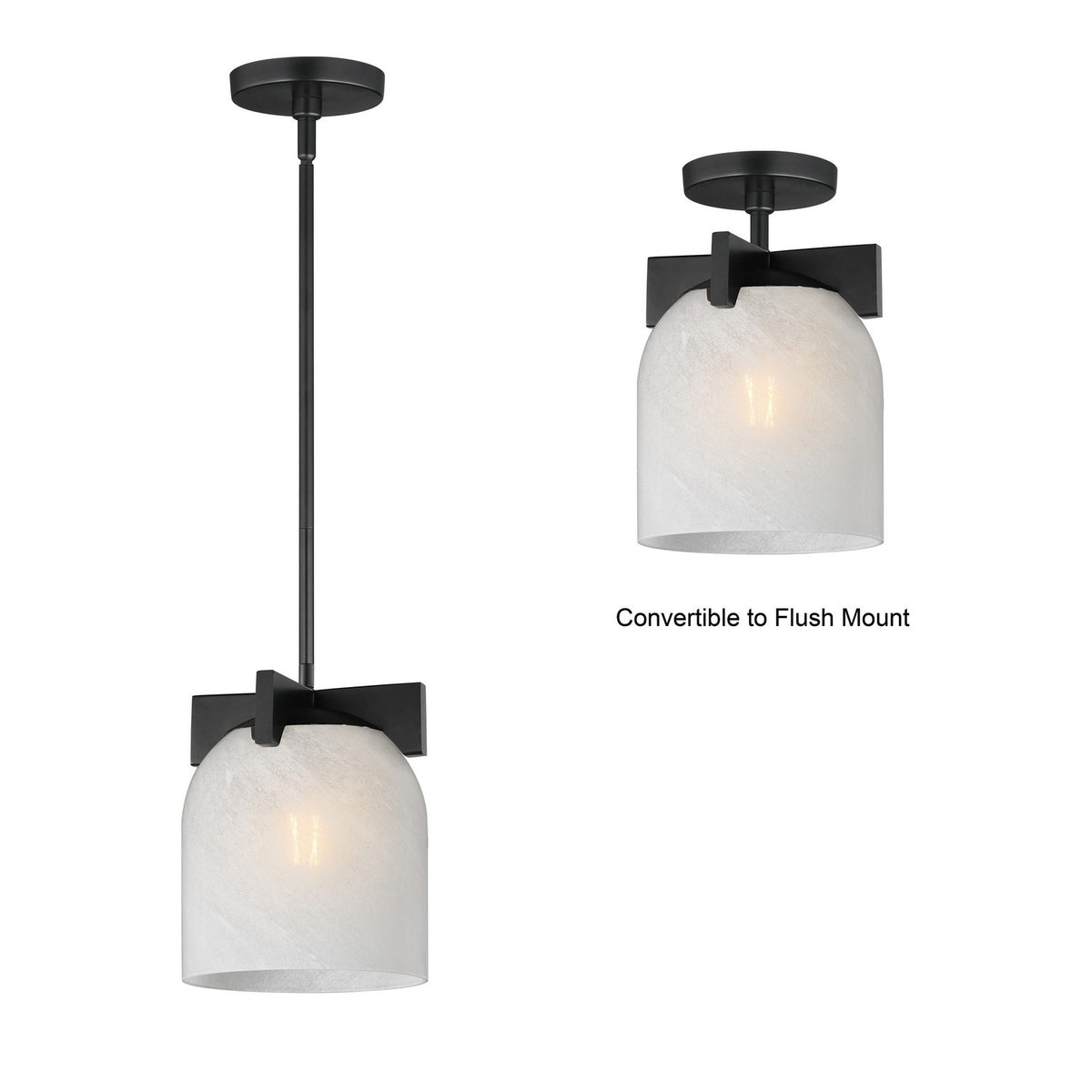 Suspension 1 lumière | Scoop