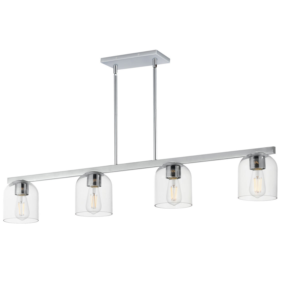 Suspension linéaire 4 lumières | Scoop