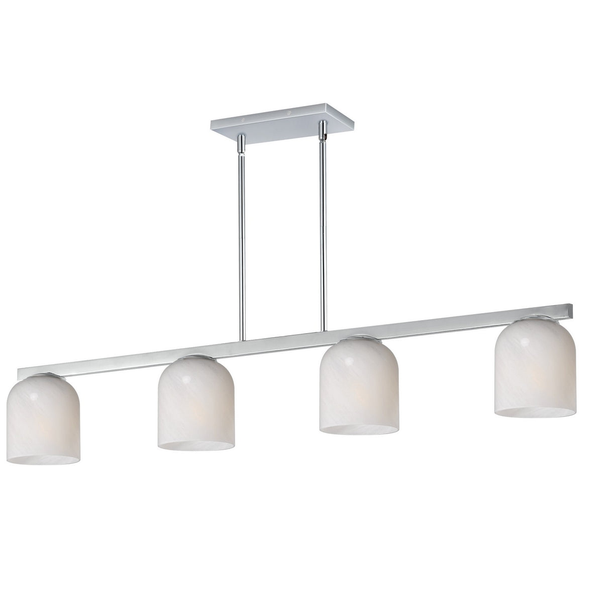 Suspension linéaire 4 lumières | Scoop